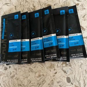 Blue ocean black labels